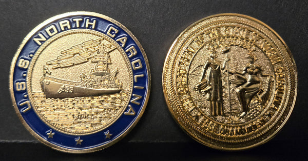 Battleship Challenge Coin