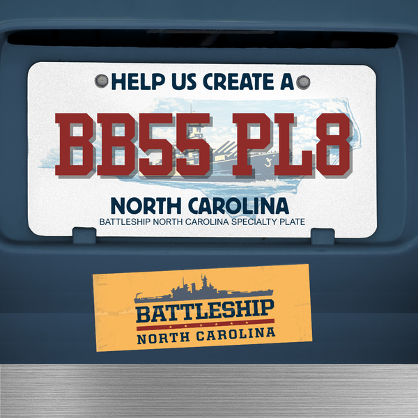Battleship License Plate