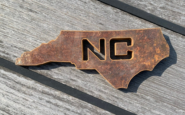 Small "NC" State Silhouette