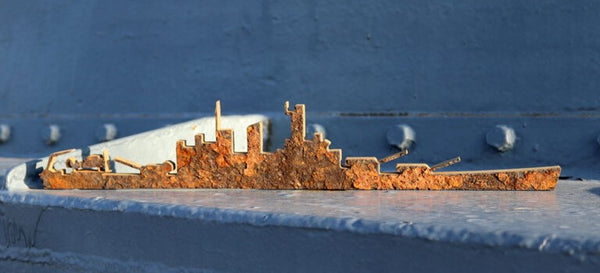 Large Battleship Silhouette