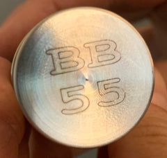 "BB 55" Teak Bottle Opener