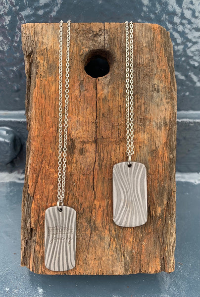 BB55 Jewelry Dog Tag Necklace