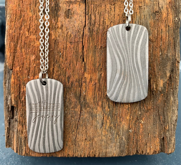 BB55 Jewelry Dog Tag Necklace