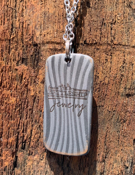 BB55 Jewelry Dog Tag Necklace