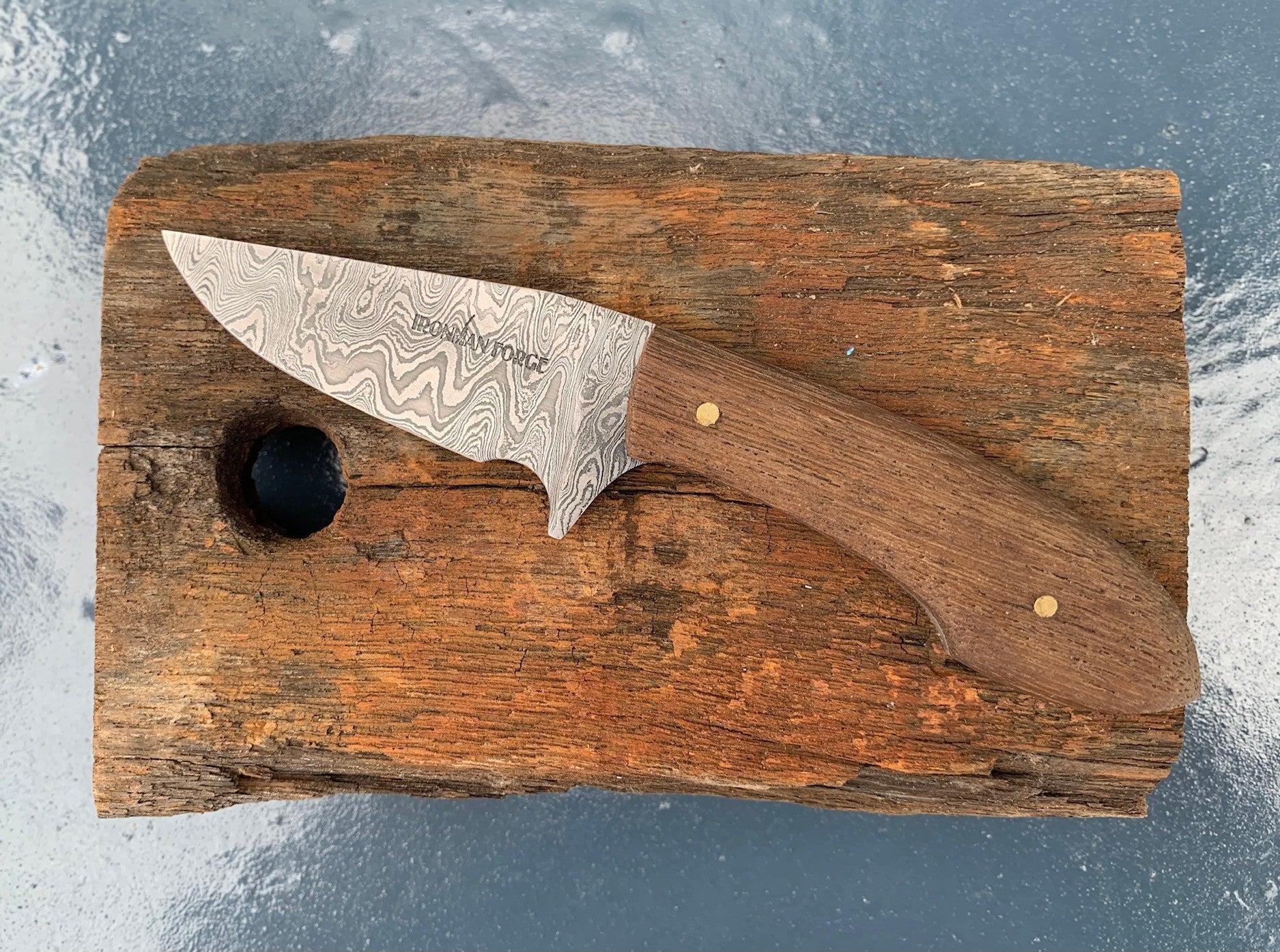 Kingfisher Knife w/ Teak