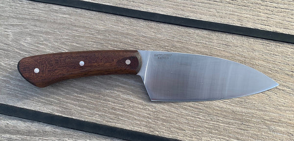 Santoku Knife w/ BB Teak