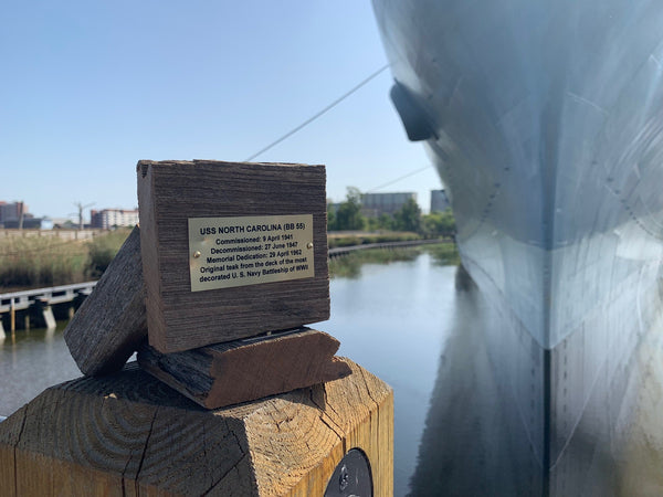 4 Inch Battleship Teak Block