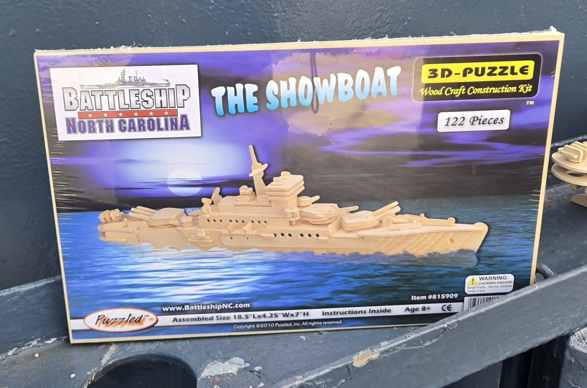 The Showboat 3-D Wood Puzzle