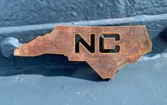 Small "NC" State Silhouette