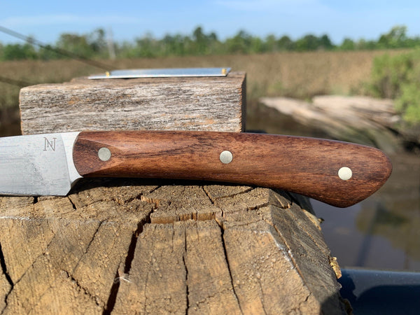 Battleship Teak Paring Knife