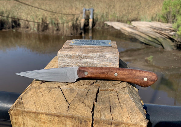 Battleship Teak Paring Knife